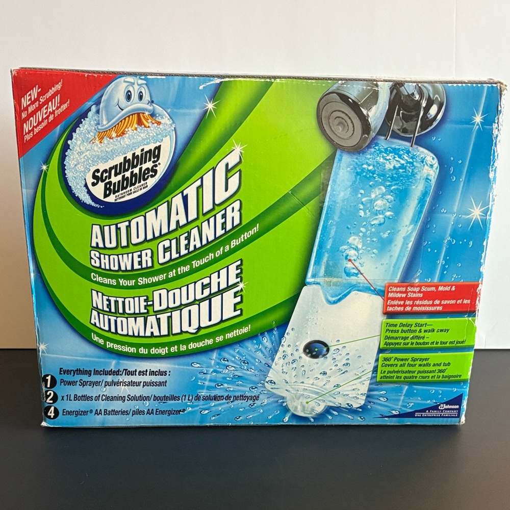 Scrubbing Bubbles Automatic Shower Cleaner Power Spray Refill Bottles
